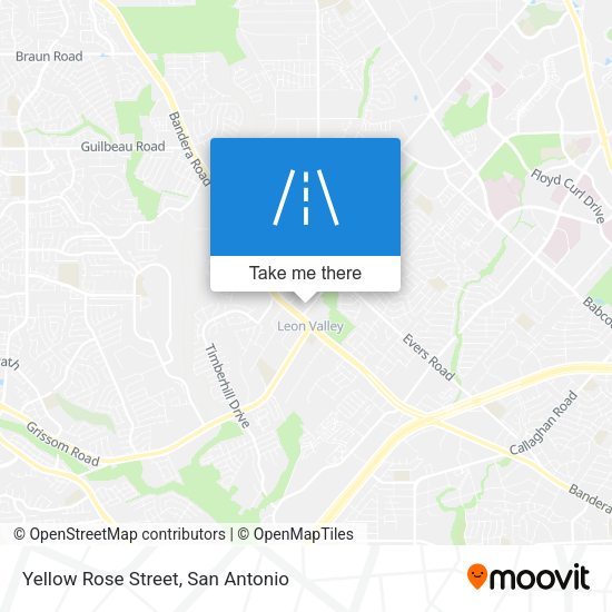 Yellow Rose Street map
