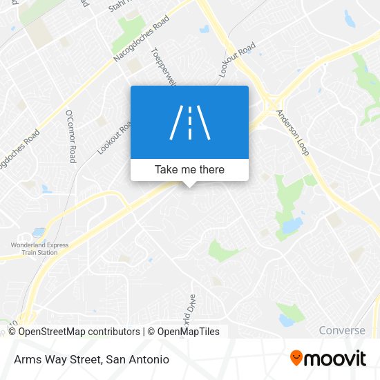Arms Way Street map