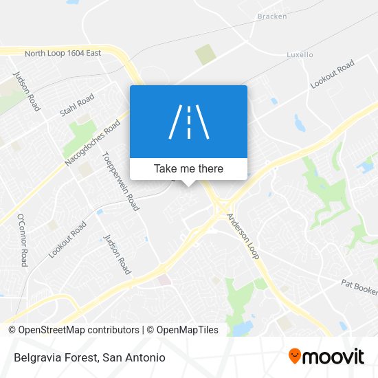 Mapa de Belgravia Forest