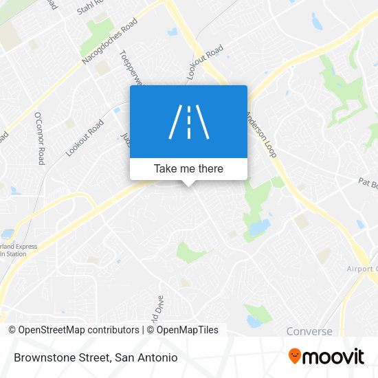 Mapa de Brownstone Street