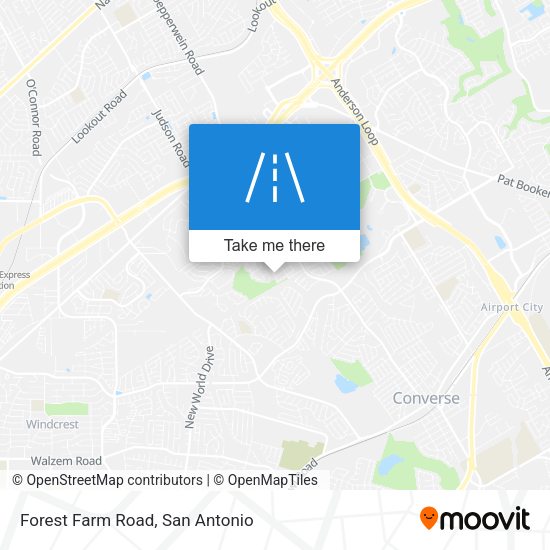 Mapa de Forest Farm Road