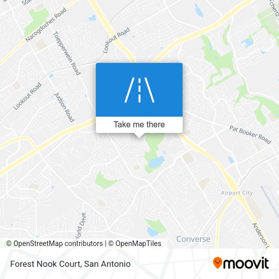 Mapa de Forest Nook Court