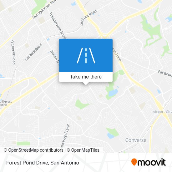 Forest Pond Drive map