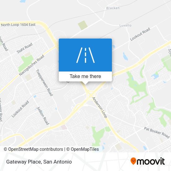 Mapa de Gateway Place