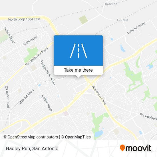 Mapa de Hadley Run