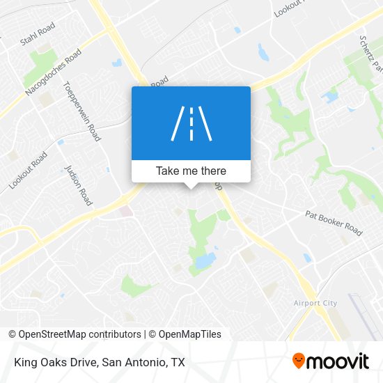 King Oaks Drive map