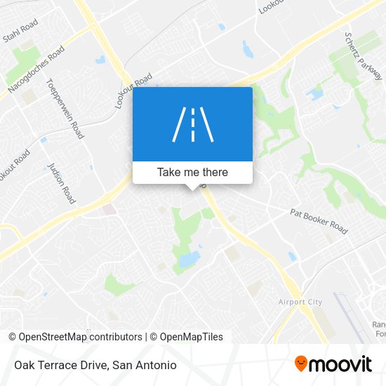 Mapa de Oak Terrace Drive