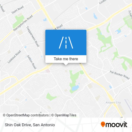 Shin Oak Drive map