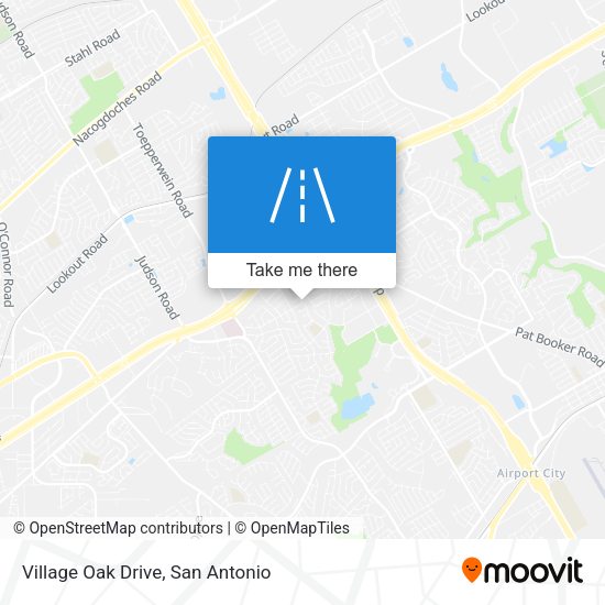 Village Oak Drive map
