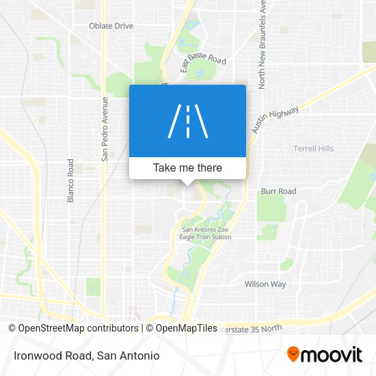 Mapa de Ironwood Road