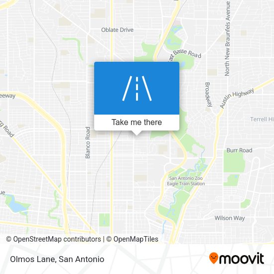 Mapa de Olmos Lane