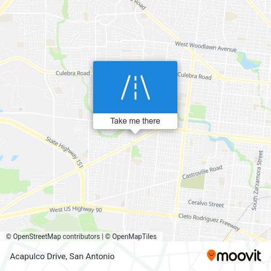 Mapa de Acapulco Drive