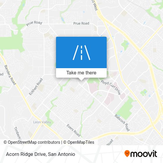 Mapa de Acorn Ridge Drive