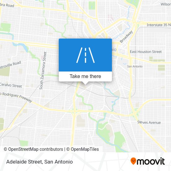 Adelaide Street map