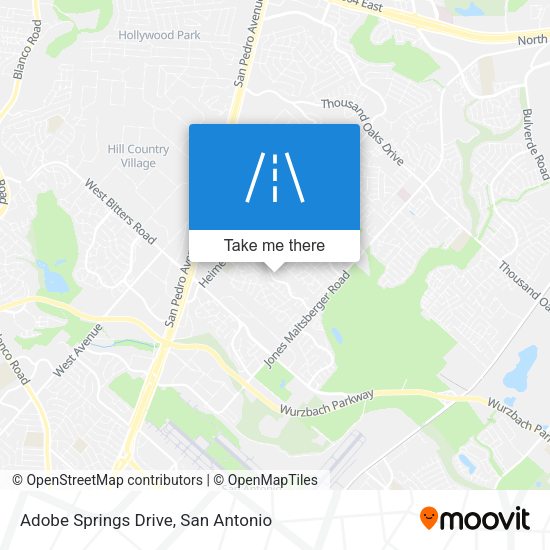 Mapa de Adobe Springs Drive