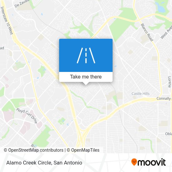 Mapa de Alamo Creek Circle