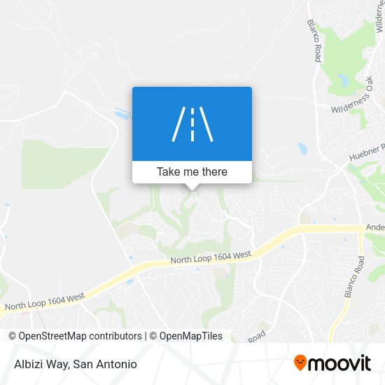 Mapa de Albizi Way
