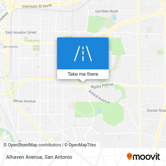 Mapa de Alhaven Avenue