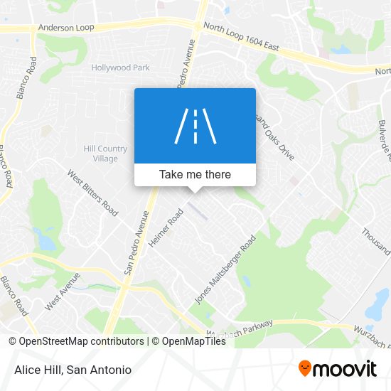 Mapa de Alice Hill