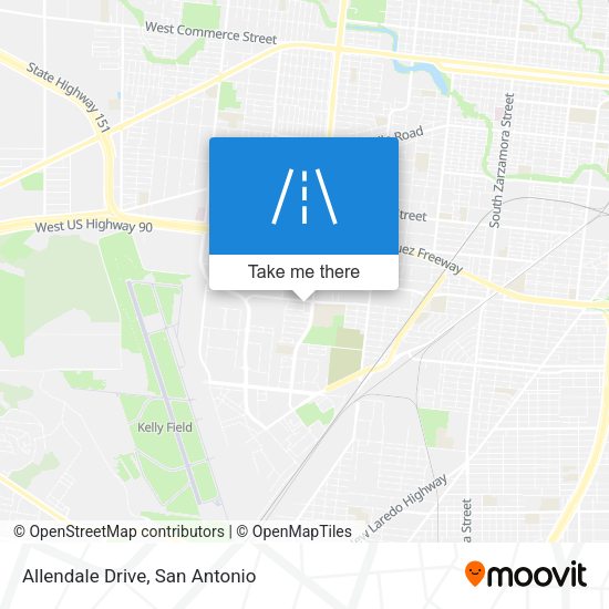 Allendale Drive map