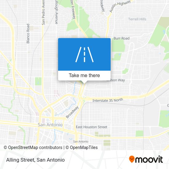 Mapa de Alling Street
