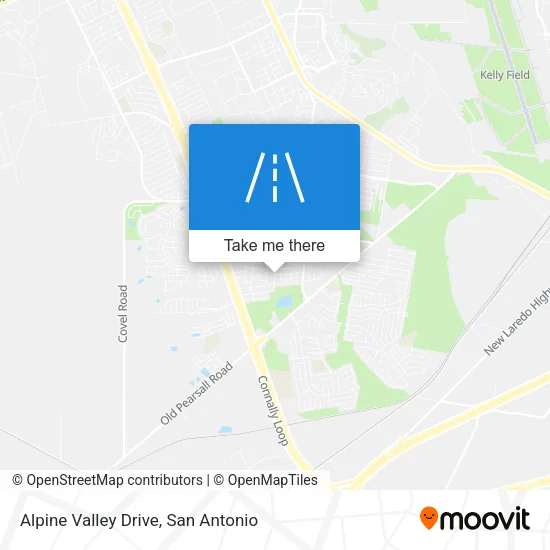 Alpine Valley Drive map