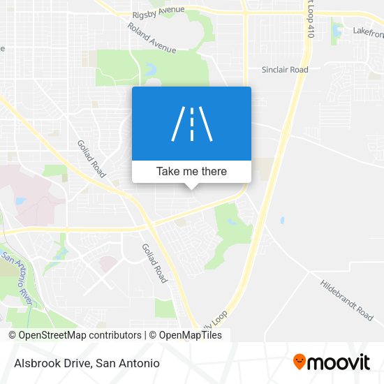 Mapa de Alsbrook Drive