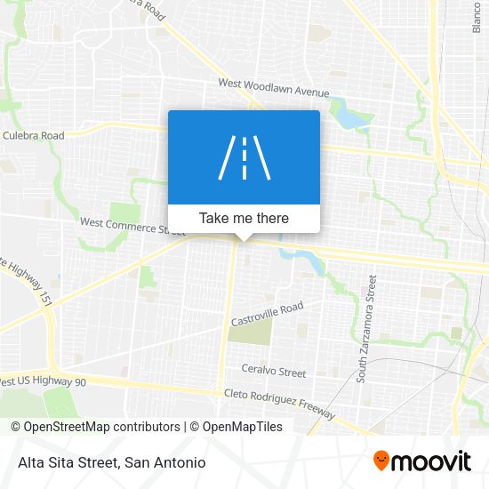 Mapa de Alta Sita Street