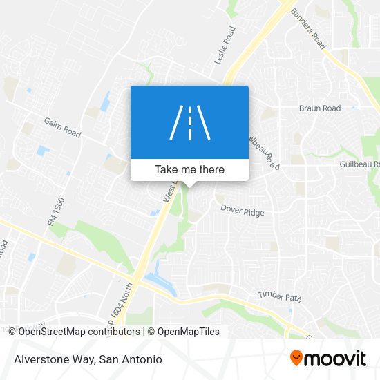 Mapa de Alverstone Way