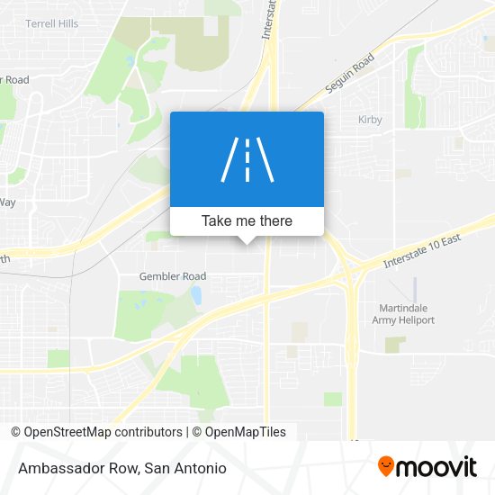 Mapa de Ambassador Row