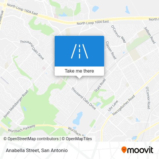 Anabella Street map