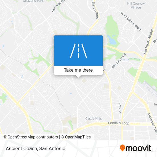 Mapa de Ancient Coach