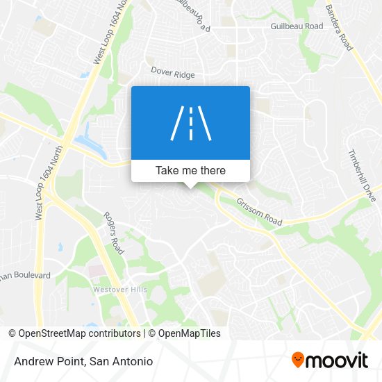 Mapa de Andrew Point