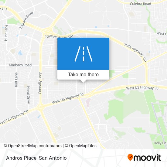 Mapa de Andros Place
