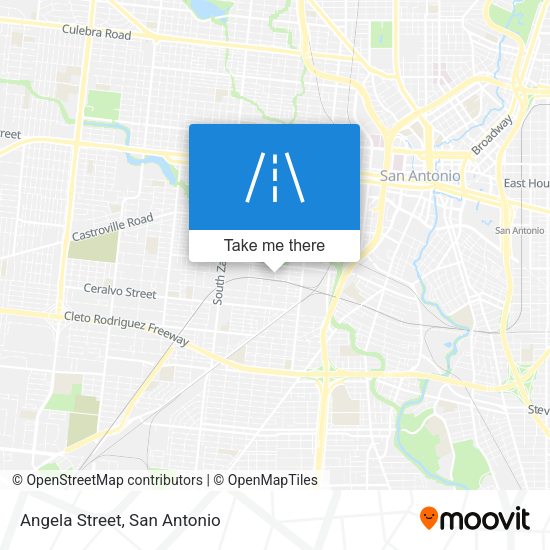 Mapa de Angela Street