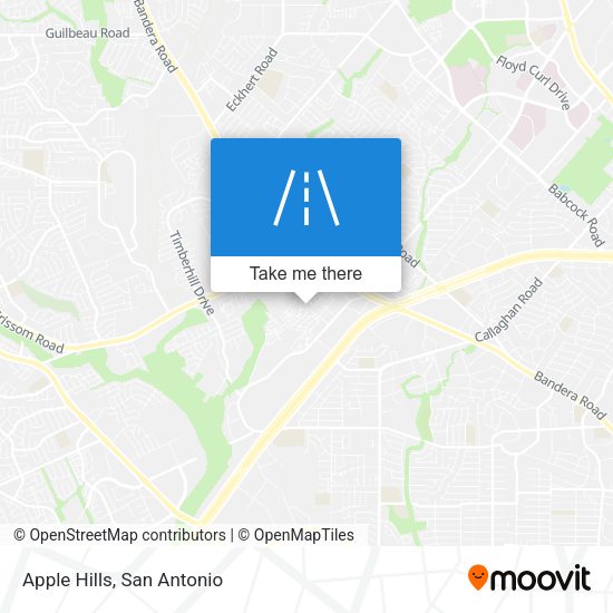 Apple Hills map