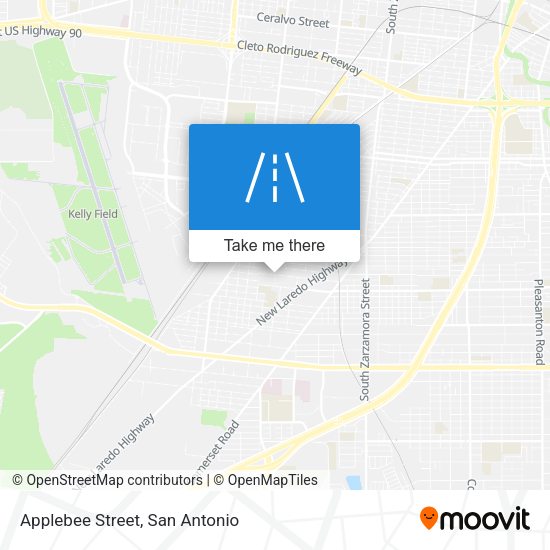 Mapa de Applebee Street
