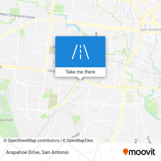Mapa de Arapahoe Drive