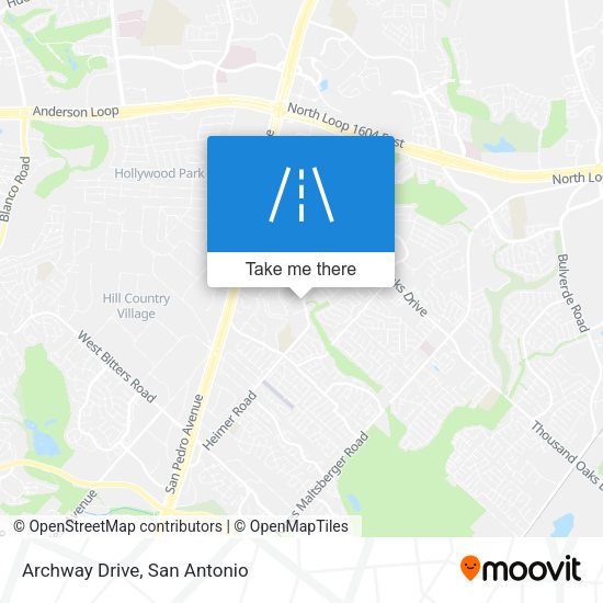 Mapa de Archway Drive