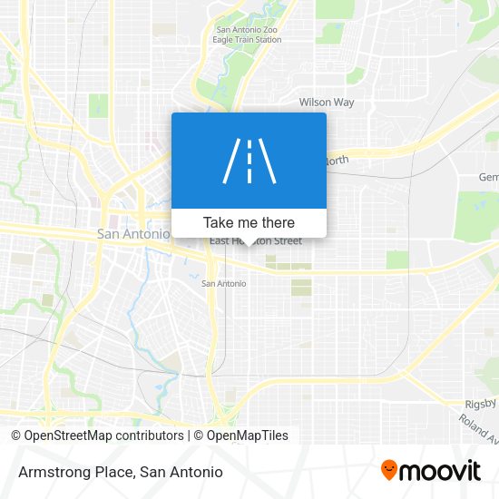 Armstrong Place map