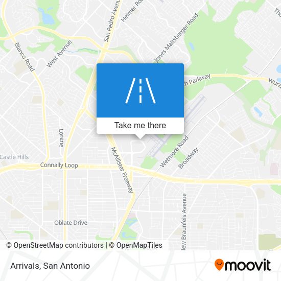 Mapa de Arrivals