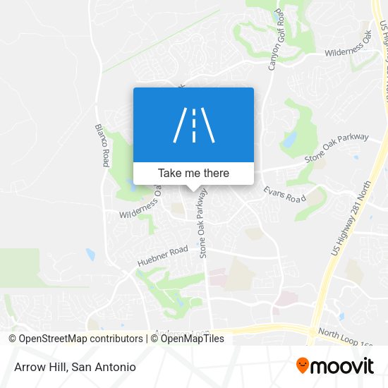 Mapa de Arrow Hill