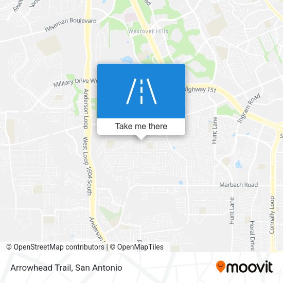 Arrowhead Trail map