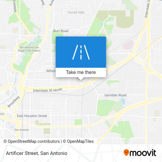 Artificer Street map