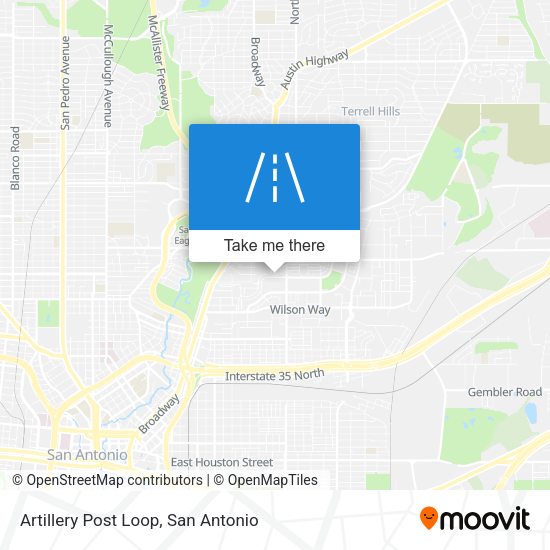 Artillery Post Loop map