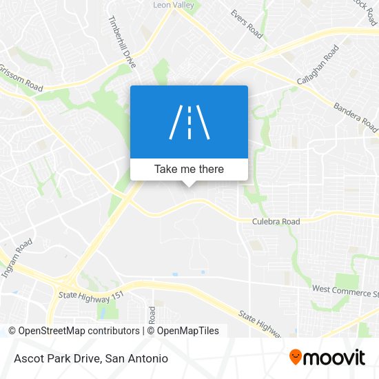 Ascot Park Drive map