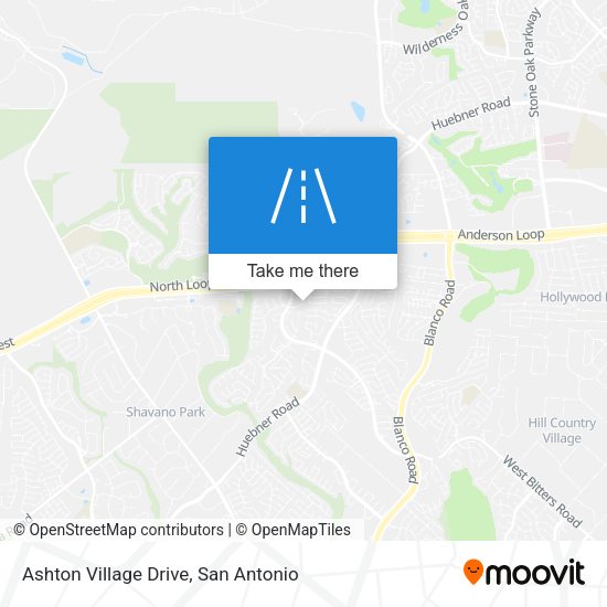 Ashton Village Drive map