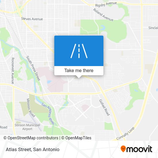 Atlas Street map