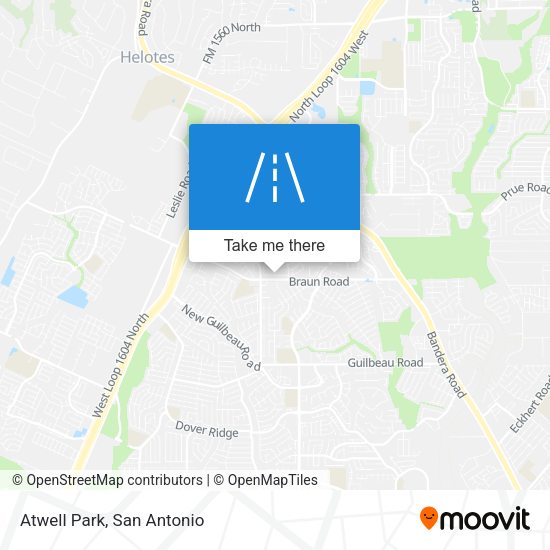 Mapa de Atwell Park