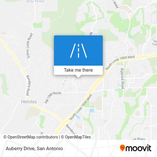 Mapa de Auberry Drive